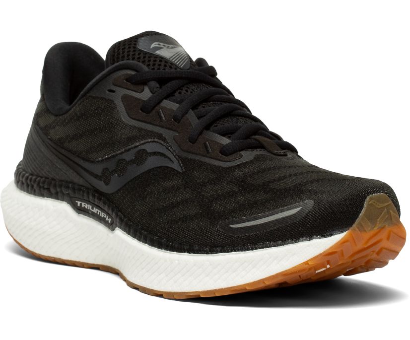 Saucony Triumph 19 Women's Running Shoes Black | AU 208MQZA